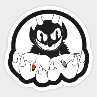 Cuphead - Matrix Sticker